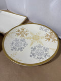 9-Piece Melamine Snowflake Dish Set