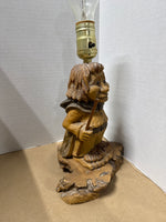 Resin Troll Lamp WORKS