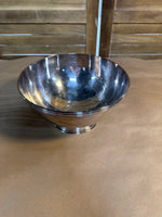 Silver Plate Pedestal Bowl