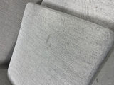 Crate & Barrel Mid Century Style Sofa Set with Chaise Lounge, 3 pc