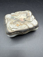 Asian Style Trinket Dish With Dragon On Lid