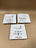 Holiday Appetizer Plates - Set Of 3