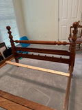Davis Cabinet Co. Double Bed with Rails and Slats