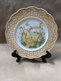 Easter Bunny Decorative Basket Plate