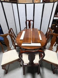 Pennsylvania House Dining Set: Table with Pads, 2 Leaves, 6 Chairs***HEAVY ITEM***READ DETAILS ON PICK UP POLICY***
