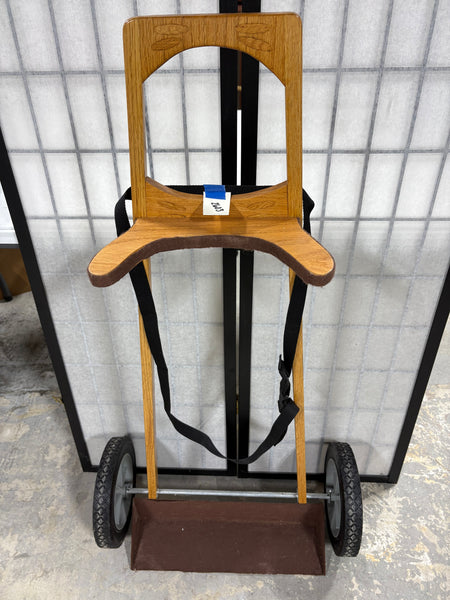 Classic Wooden Harp Cart/Trolley