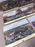 The Fox Hunt Meetings Placemats/Coasters With Case