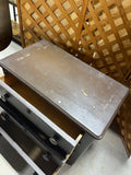Brown Painted 3 Drawer Nightstand