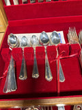 Oneida Silversmith Flatware Set With Case - 72 Pieces