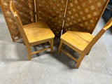 Pair of Child's/Doll Chairs