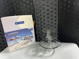 Anchor Hocking 3 Piece Tiered Cake Plate Set