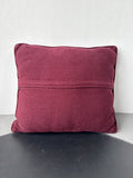 Colorful Floral Geometric Needlepoint Pillow