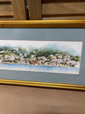 Watercolor Print of Caribbean by Dana  Wylder; Signed