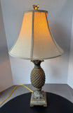 Heavyweight Resin Pineapple Table Lamp (WORKS)
