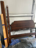 Hitchcock Queen Four Poster Bed with Rails and Slats