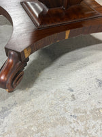 Antique Accent Table on Casters