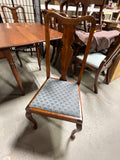 Drop Leaf Dining Table with (4) Chairs ***HEAVY ITEM***READ DETAILS ON PICK UP POLICY***