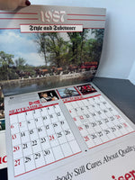 6-Piece Vintage Budweiser Clydesdale Calendars