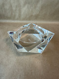 Crystal Oleg Cassini Candle Votive With Box (B)