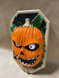 Halloween Pumpkin Doorbell WORKS — Video // Eyes Light Up