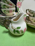 35-Piece Franciscan Desert Rose Earthenware China Set