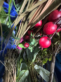 (C) XL Bin of Assorted Faux Floral Stems