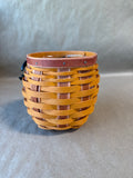 Longaberger Winky Pumpkin Basket With Liner