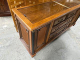 ***AS IS***Magnavox Astro Sonic Stereo Cabinet on Casters***HEAVY ITEM***READ DETAILS ON PICK UP POLICY***