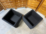 Target Brands Inc. Pair of Storage Ottomans, black