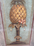 Pineapple & Pearls I Print by Pamela Gladding; Signed