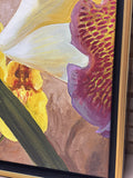 Atrium Orchids III Print on Canvas by Elizabeth Horning