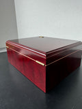 Thompson & Co. Inc. 1915 Cedar Lined Wooden Cigar Humidor