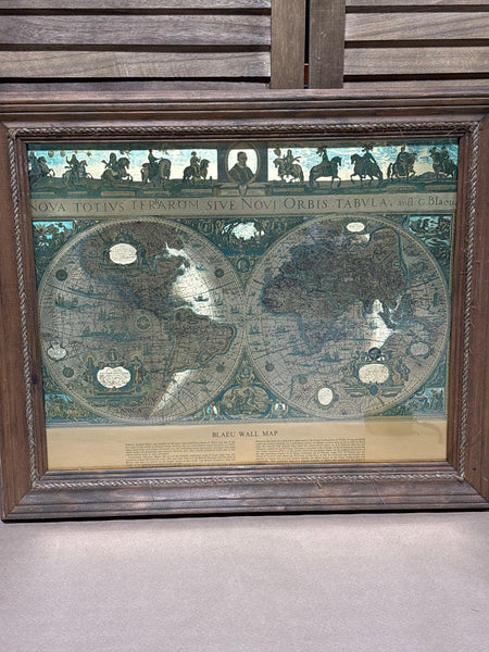 Blaeu Foil Map