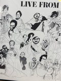 Live from the Met Poster; Al Herschfeld