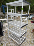 B-5-Tier Large Plastic Garage Shelving Unit