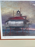 Hooper Strait Lighthouse Print by John Moll