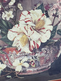 Asian Print in Bamboo Design Frame