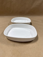 Pair Of Pfaltzgraff American Airlines First Class Serving Dishes