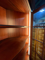 Henkel Harris Lighted Corner Cabinet*** HEAVY ITEM***