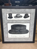 Classic Hats Print by Pamela Kogen; Signed