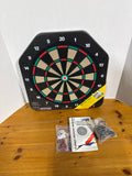 4 Player Electronic Dartboard POWERS ON - Appears Unused