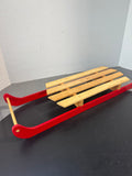 Lightweight Decorative Wooden Sled