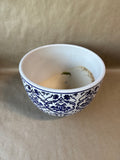 Ornate Blue And White Ceramic Planter