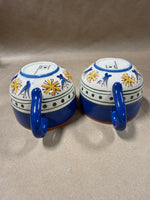 (A) Set Of 2 Mexican Sunrise Coffee Mugs