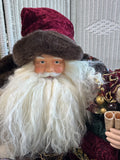 Grandeur Noel Collector’s Edition Vintage Santa in Box