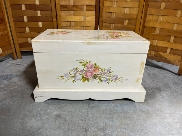 Hand Crafted Painted Trunk