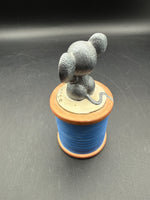 Ceramic Mouse On Thread Trinket Dish