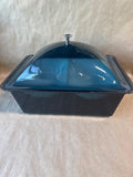 Blue Vintage Tasty Temp Double Compartment Acrylic Server