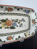 Villeroy & Boch Alt Amsterdam Floral Large Sandwich Tray (A)