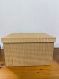 Seagrass Style Storage Basket / Woven Basket With Handles